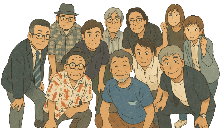 熟練のクリエイター、揃ってます。